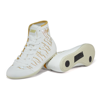 Mura Motion Gold Tiger wrestling shoes, pair with sole